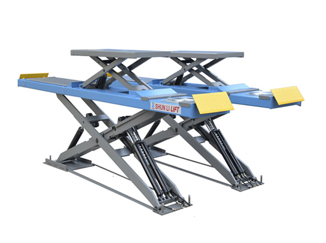 CD5040TCC Ultrathin Double Level Scissor Lift for Four Wheel Alignment 